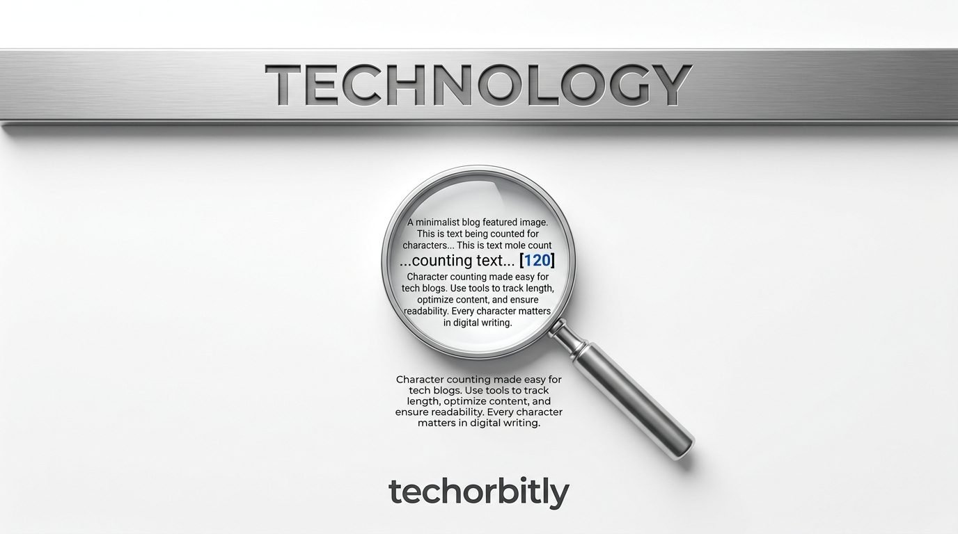 Illustration of a text field with a character count indicator